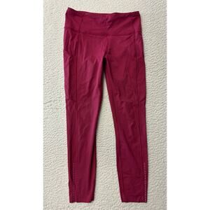 Lululemon Womens Fast Free 7/8 Tight II *Nulux 25" Size 8